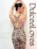 LEOPART JUMPSUIT